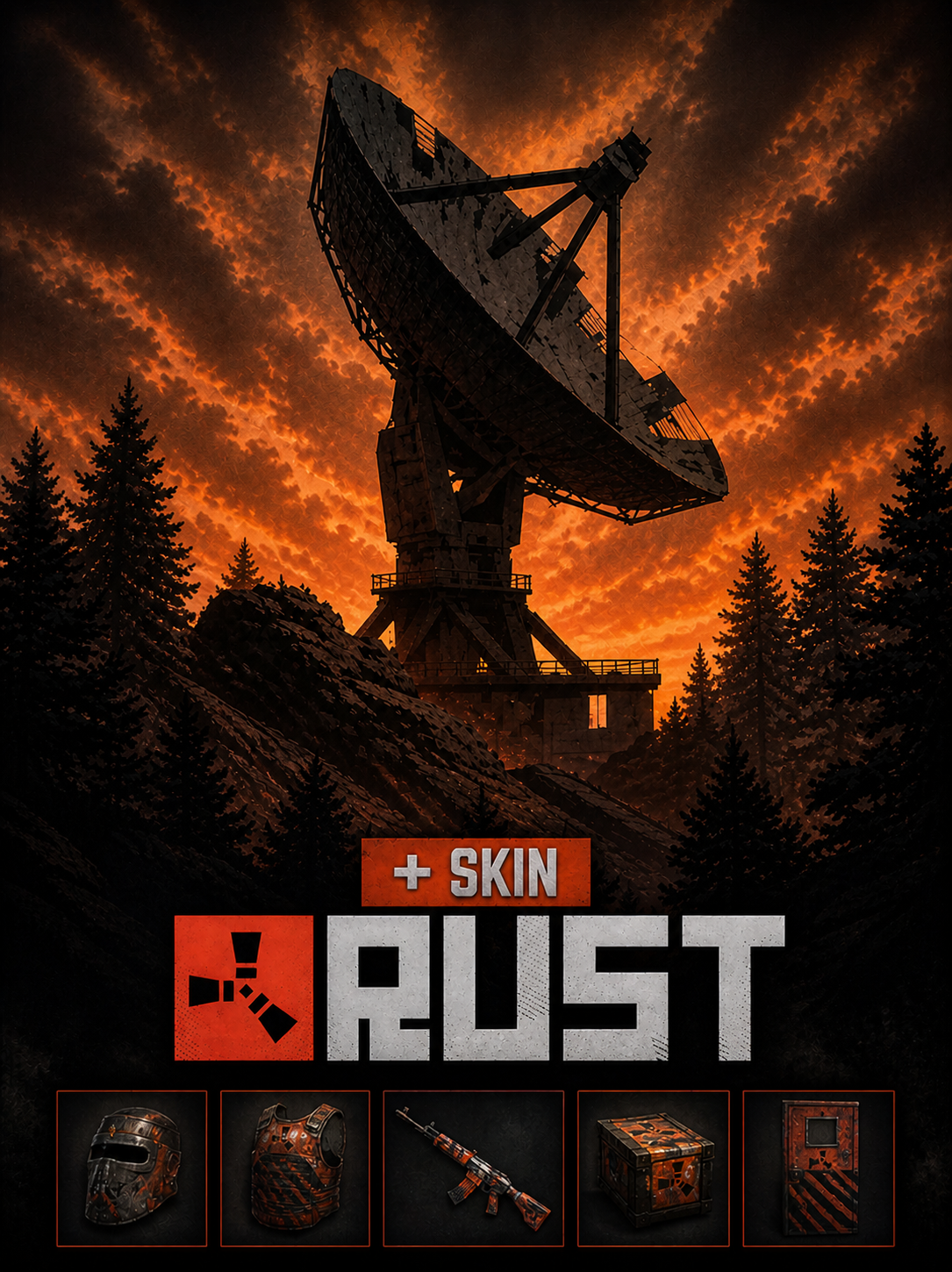 Portada de RUST + SKIN